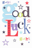 From the first glance, this cheerful good luck card spreads uplifting encouragement-an emotion that mirrors the supportive spirit found throughout Hounslow's neighbourhoods. The words 'Good Luck' are rendered in a joyful dance of fonts: powdery blue mingles with spirited reds, mossy greens, and regal purples, each letter uniquely styled as if carefully handpicked. Overlapping stars in navy, lilac, and fresh lime shimmer across a luminous white background, echoing the dreams and possibilities that blossom at milestones big and small-whether celebrating a friend's exam triumph near Lampton Road or wishing a neighbour well as they step into a new role. The smooth cardstock calls to mind the tactile pleasures of unwrapping a bouquet, its weight promising both quality and thoughtfulness. Giving this card feels like pressing a piece of encouragement into someone's palm-a gentle, heartfelt affirmation meant to inspire confidence and hope, and to remind them that in Hounslow, good fortune often follows a shared smile.